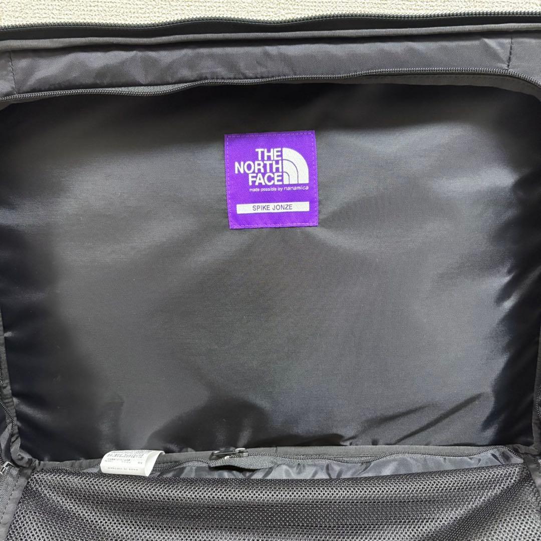 【美品】ノースフェイス キャリーケース パープルレーベル トラベルキャリー2輪