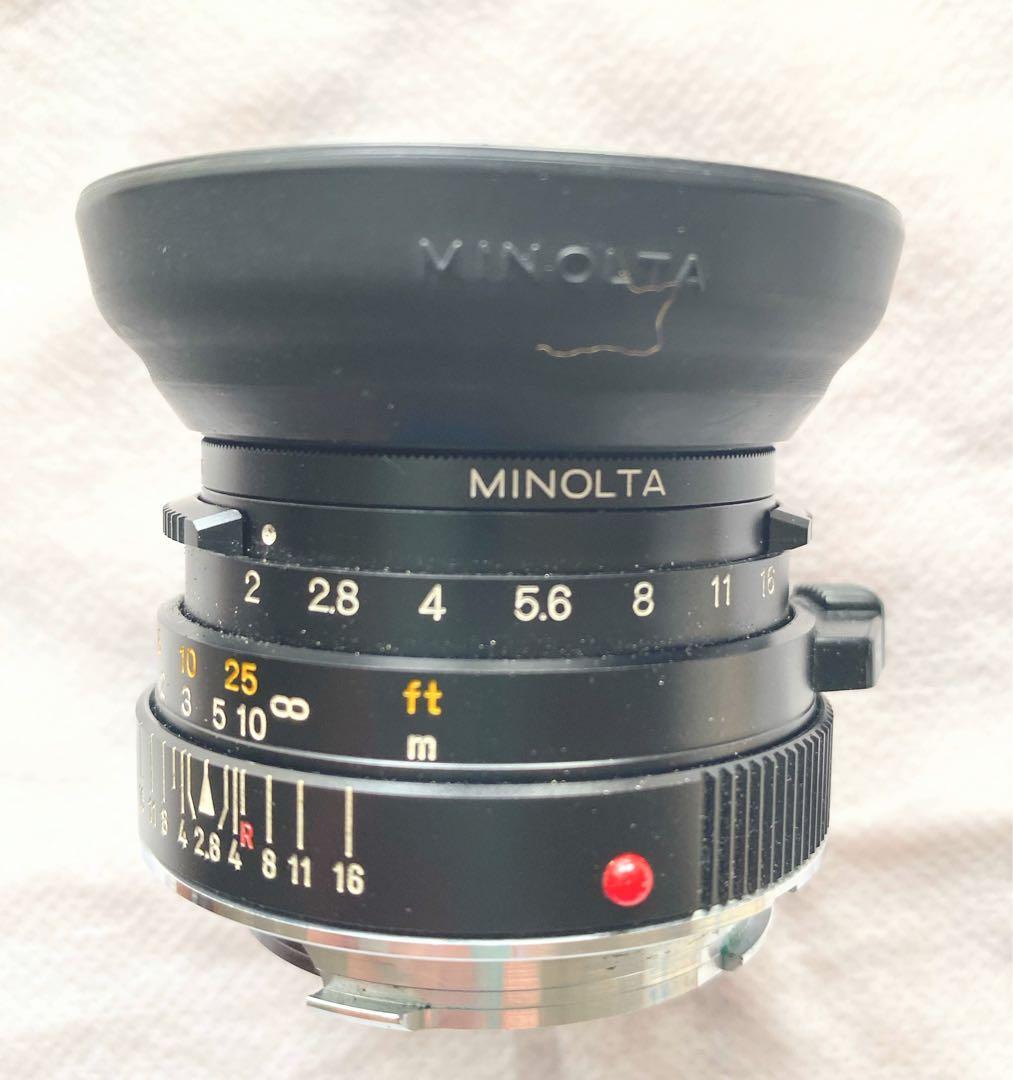 MINOLTA W. Rokkor 40mm f/2.8 レンズ　CLE用