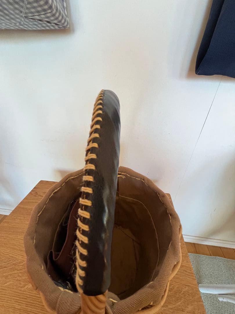 エバゴス バケツ型かごバッグ