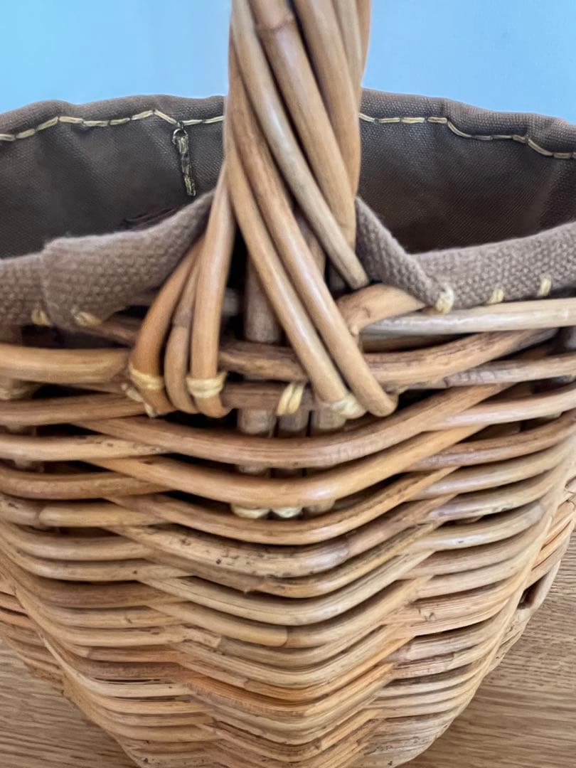 エバゴス バケツ型かごバッグ