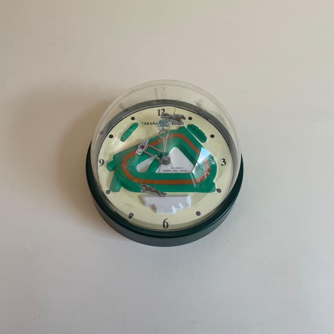 ヴィンテージ JRA 宝塚記念 立体 置き時計/掛け時計
