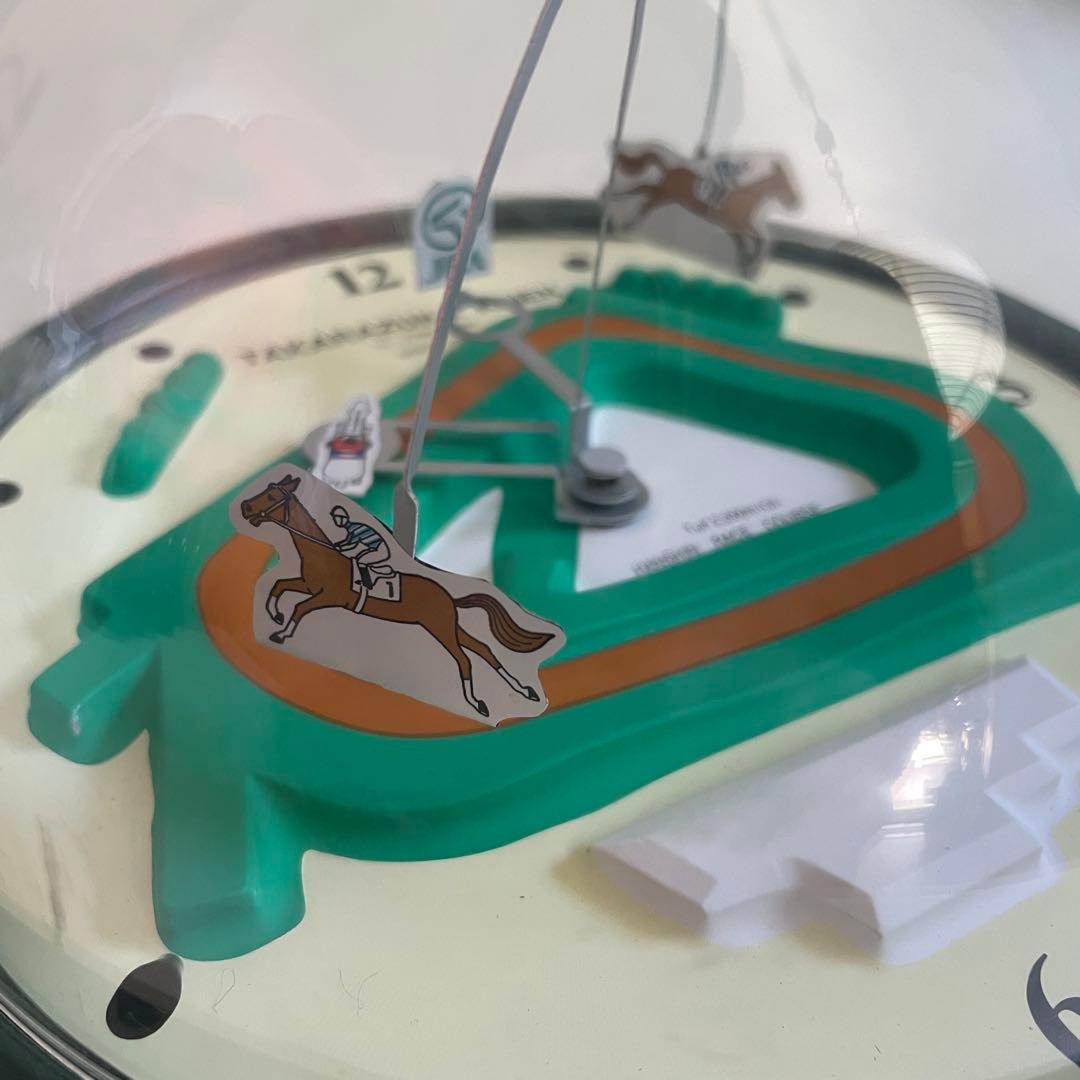 ヴィンテージ JRA 宝塚記念 立体 置き時計/掛け時計