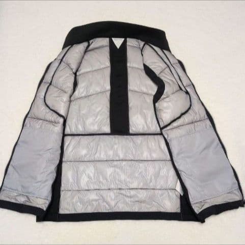 テーラーメイド 中綿ベスト XL 秋冬 防寒 ブラック×ネイビー Oサイズ