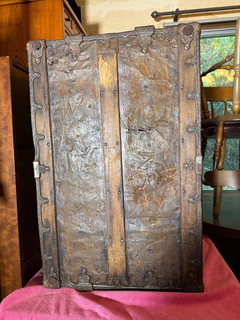 19世紀 O.A.TAYLOR製 スチーマートランク 特大 1880s 鍵なし