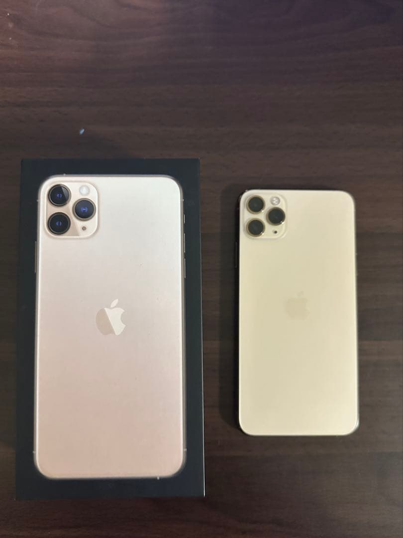 iPhone11ProMax 256GB SIMフリー 美品 ゴールド 箱付
