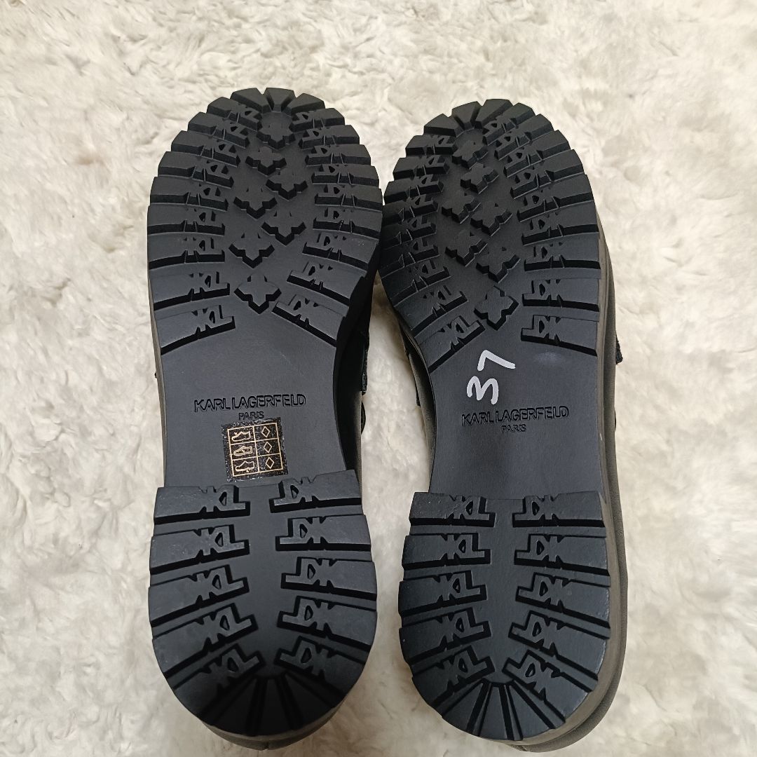 新品■日本未入荷■カールラガーフェルド■ローファー■8サイズ■25cm