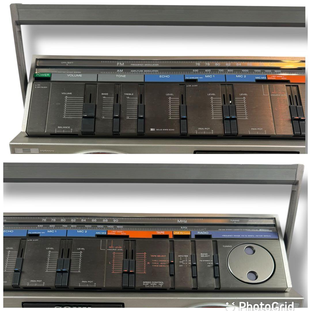 【訳あり】SONY ソニー CFS-99 Bluetoothスピーカー レトロ