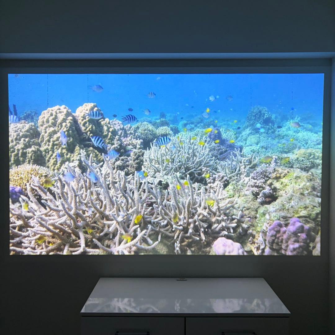 popInAladdin2★ジャンク品★シーリングライト一体型プロジェクター