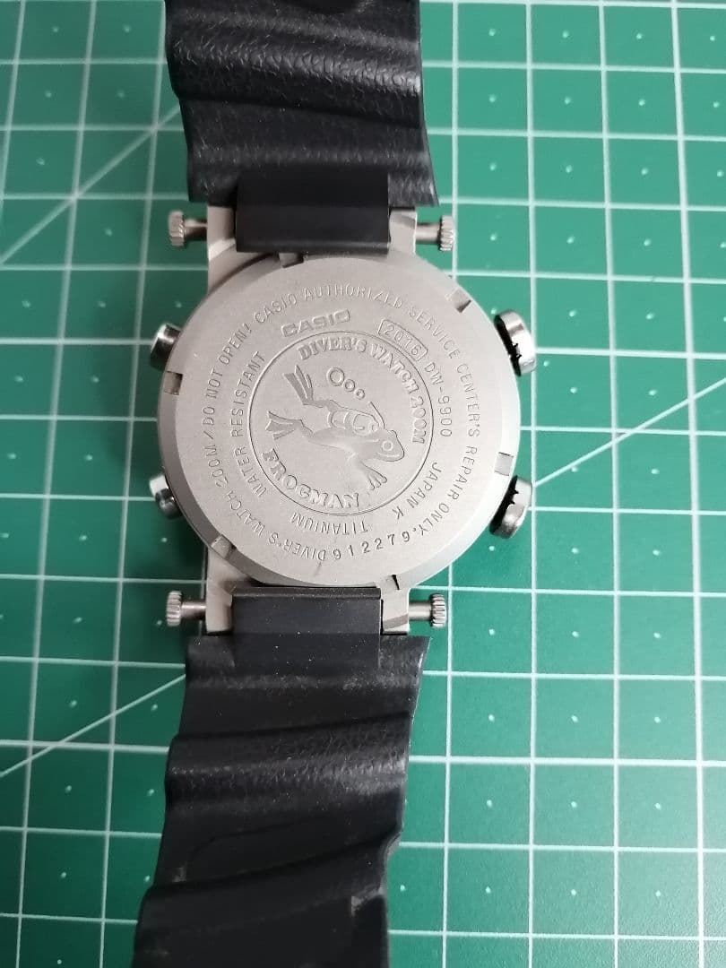 カシオ　G-shock DW-9900 フロッグマン　電池新品