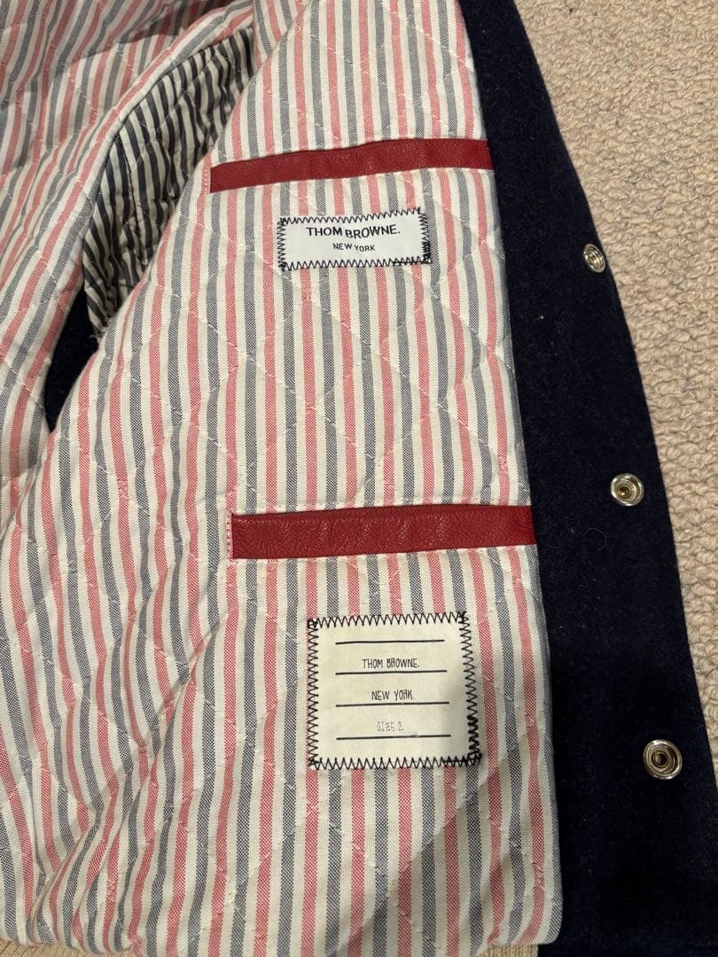 Live tree　THOM BROWNE スタジャン　サイズ2