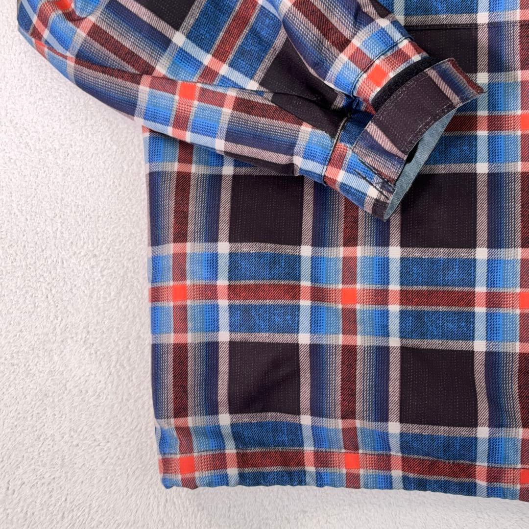 美品【BURTON】バートンスノボウェア DRYRIDE チェック 13ロゴ L