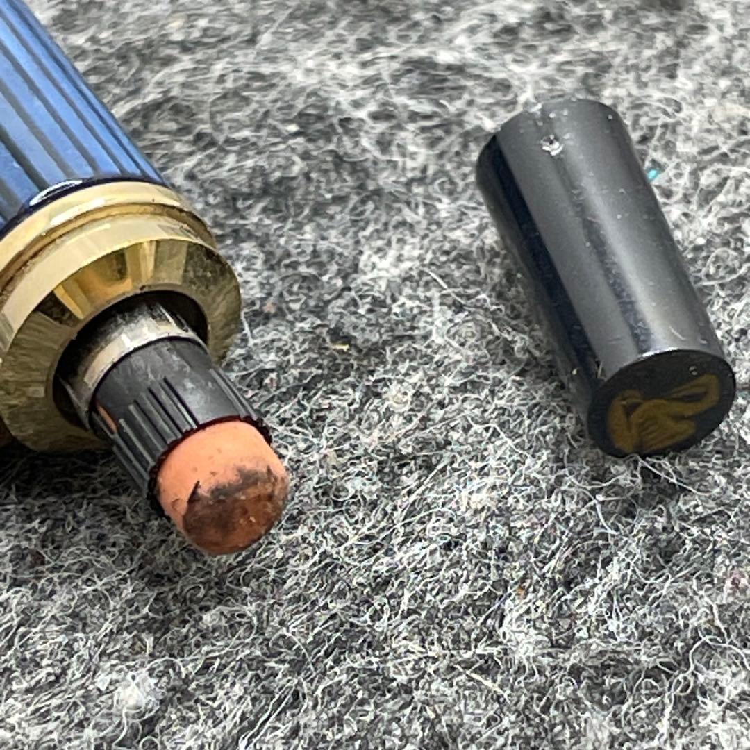 PE871□Pelikan スーベレーン D400 シャープペンシル 青縞