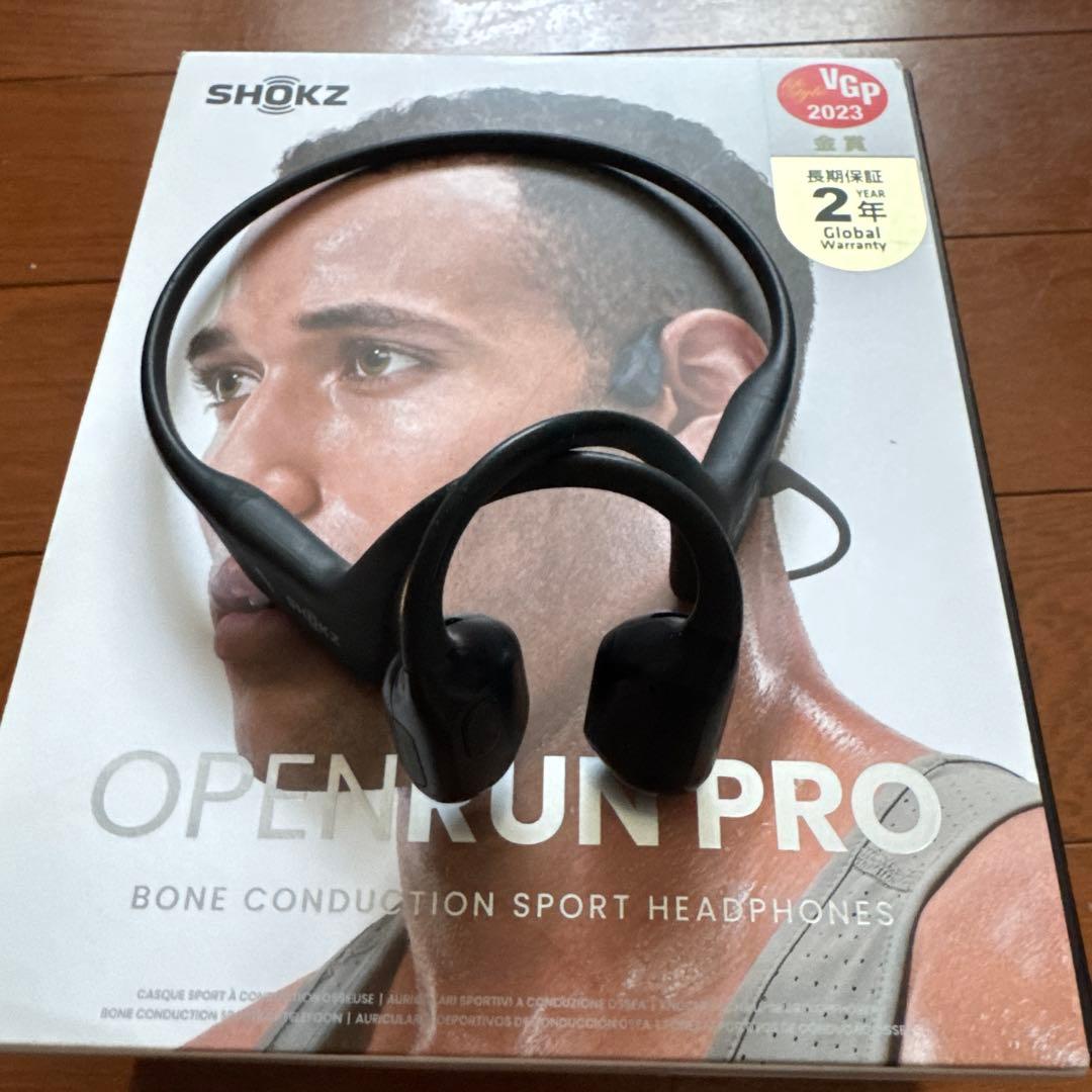 SHOKZ OpenRun Pro ワイヤレス骨伝導イヤホン S810