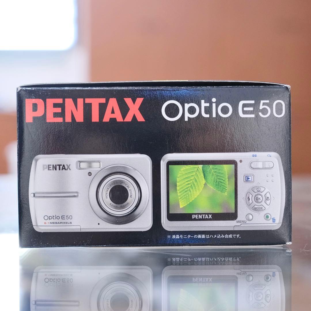 新品未使用 名機 CCD 平成レトロ コンデジ PENTAX Optio E50