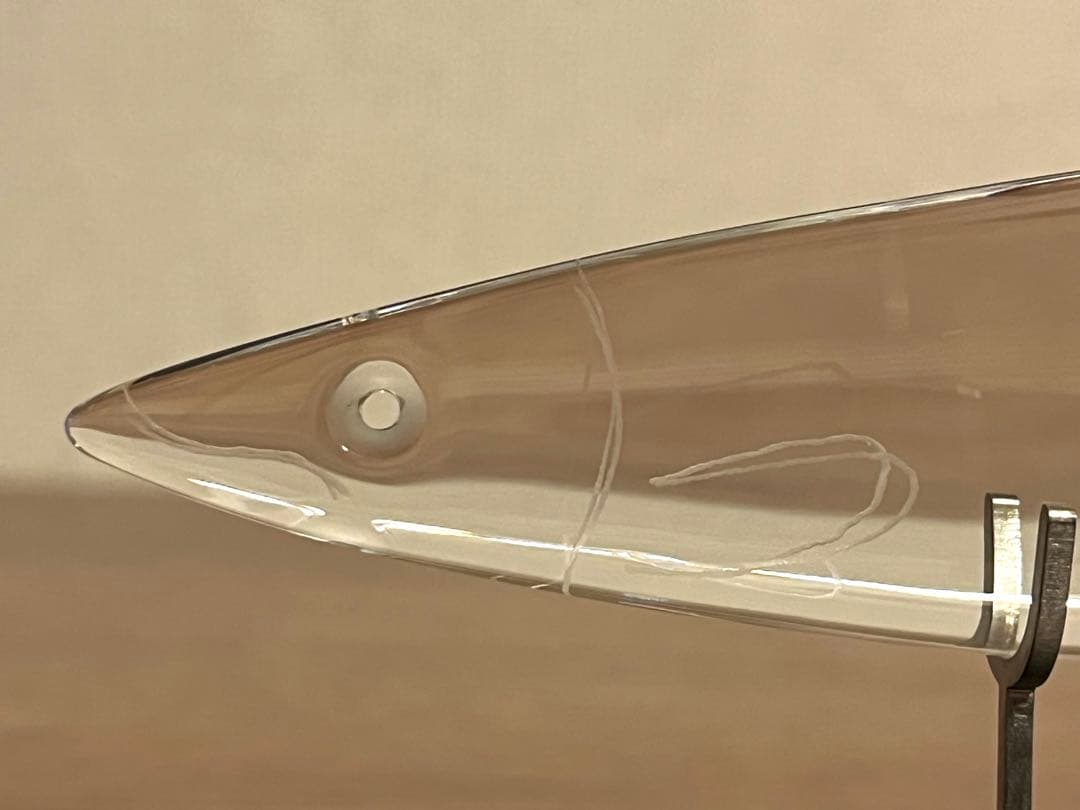 Baccarat バカラ ラランヌ　フィッシュ　魚　カマス　箱付　フィギュリン