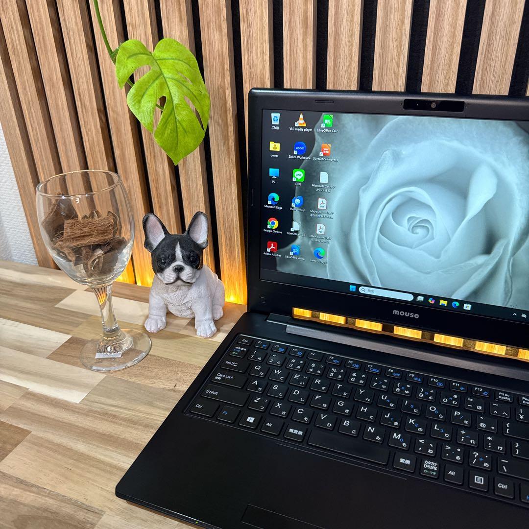 準美品‼️Mouse☘️最高峰i7☘SSD512GB☘️フルHD☘ノートパソコン