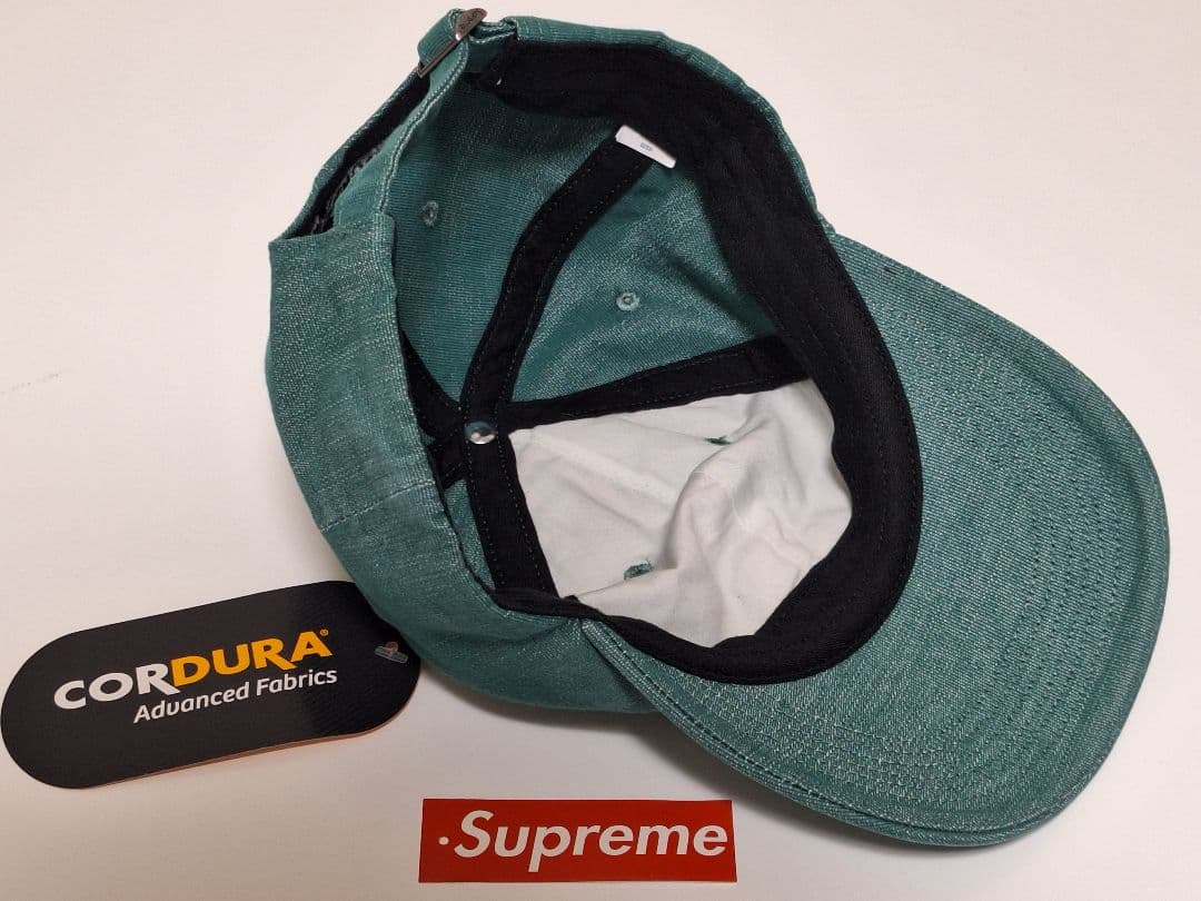 新品　Supreme　Cordura　S Logo　6-Panel　\"Green