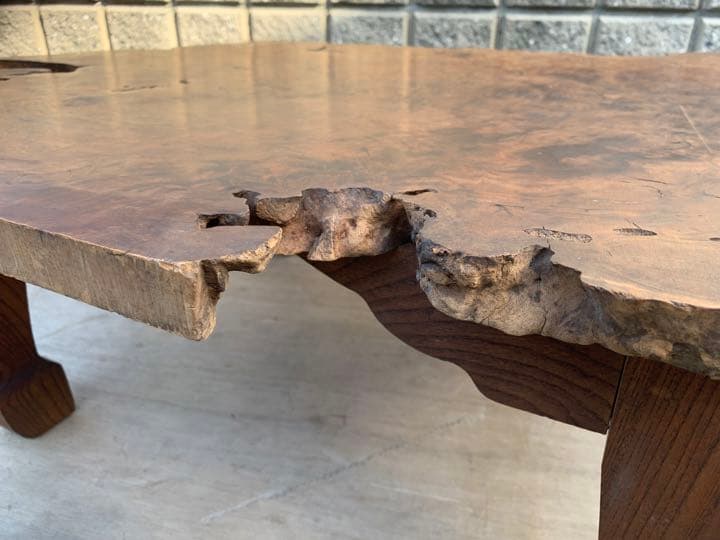 アンティーク　レトロ　木製　和室　無垢　座卓　テーブル　ちゃぶ台　座卓テーブル