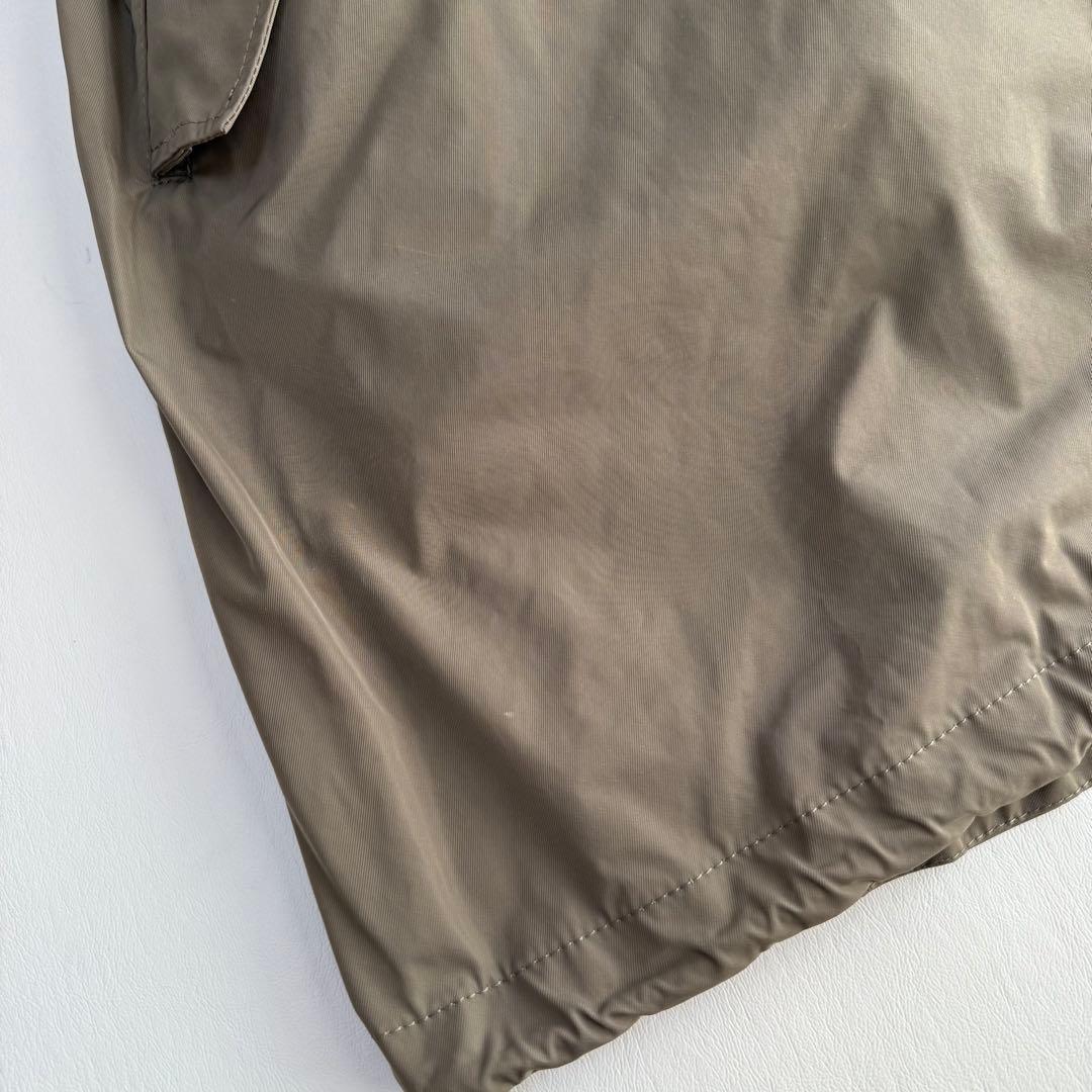 大きめ✨23区✨ダウンライナー付きモッズコート（３XL）カーキ　ラクーンファー