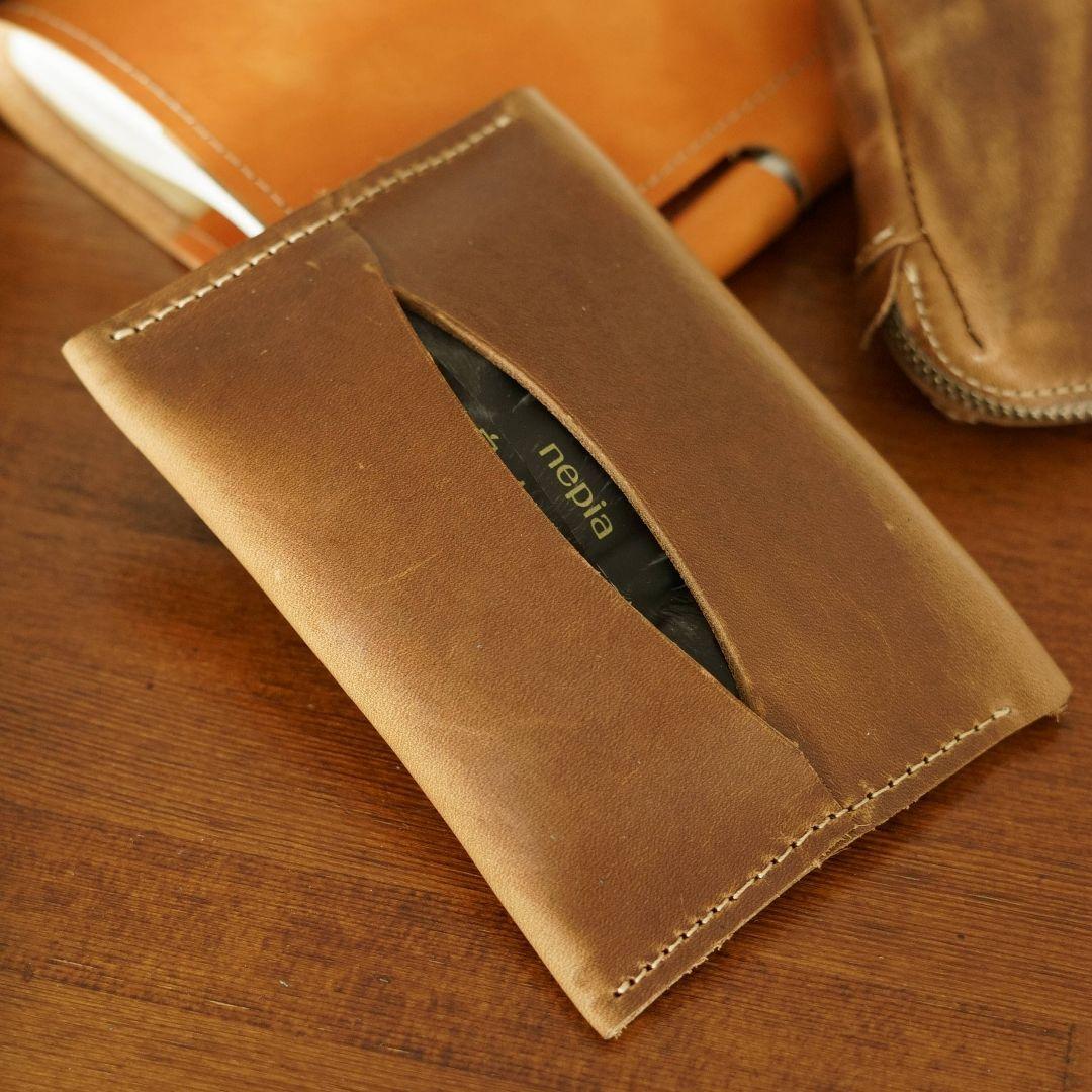 大人のたしなみ クロムエクセル の本革ティッシュケース