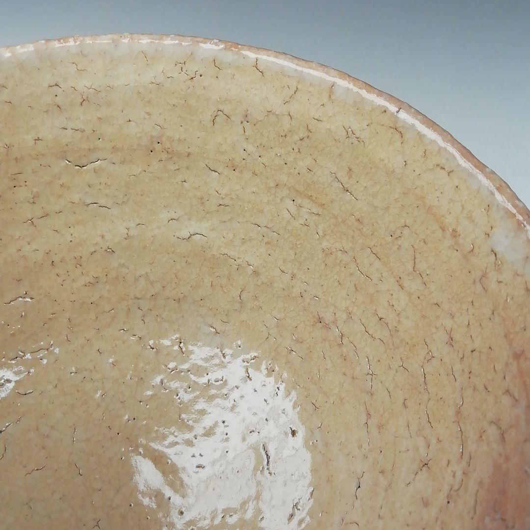 Ｔ３４４　茶碗　『萩茶碗』『林紅陽 造』　共箱　抹茶碗　茶道具