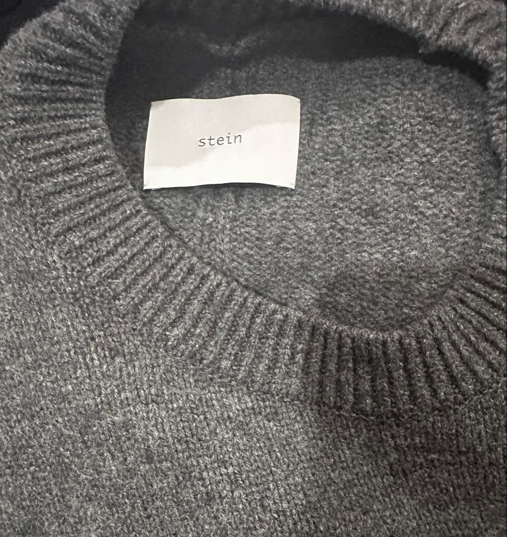 トップス stein EX FINE LAMBS CREW NECK KNIT LS