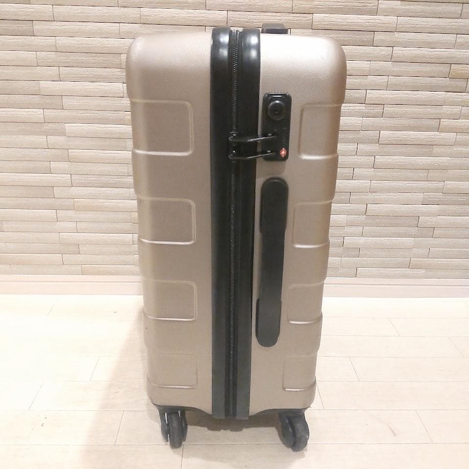 【廃盤】無印良品 バーの高さを自由に調節できるストッパー付き キャリー 33L