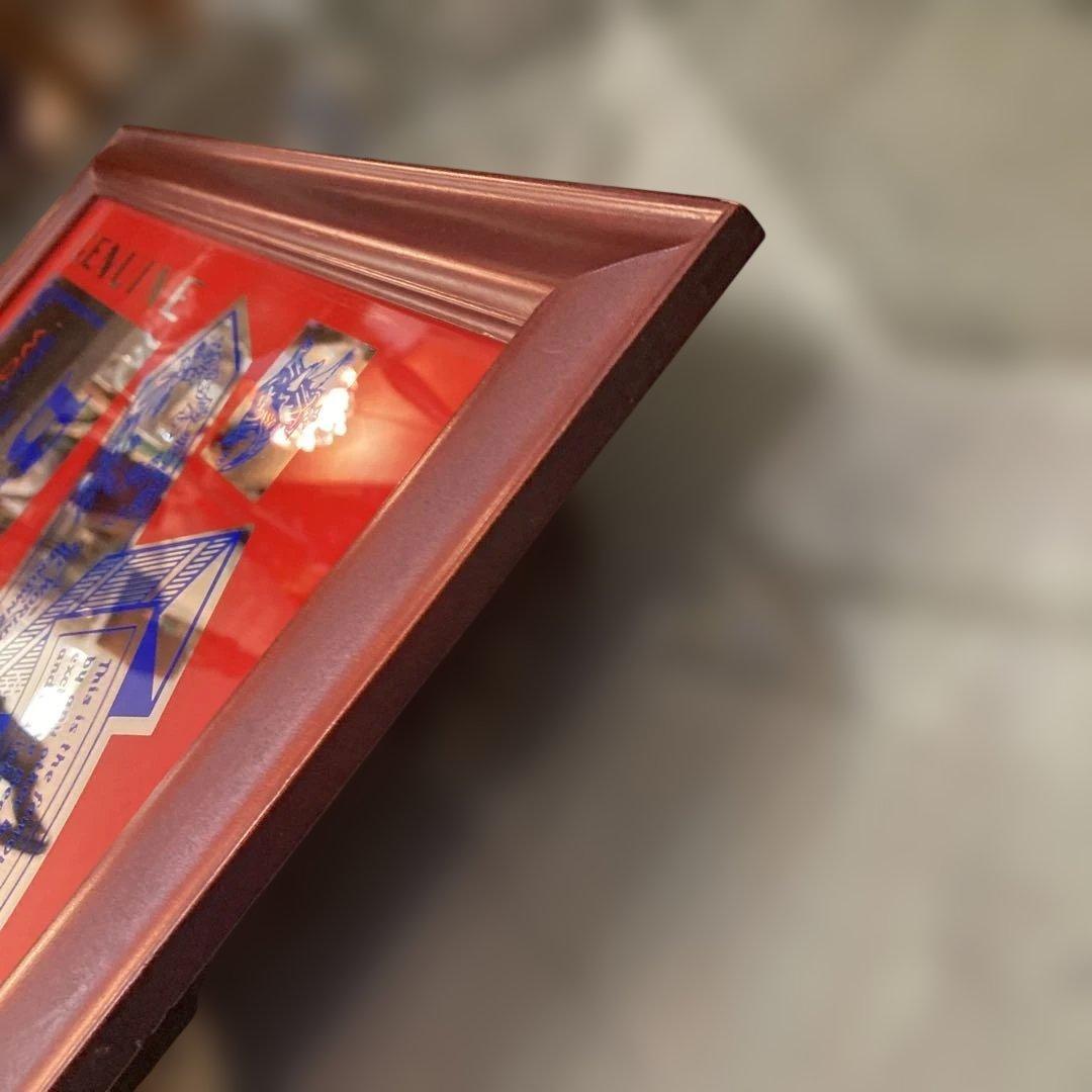 希少　バドワイザー　パブミラー　アンティーク　ヴィンテージ　レトロ