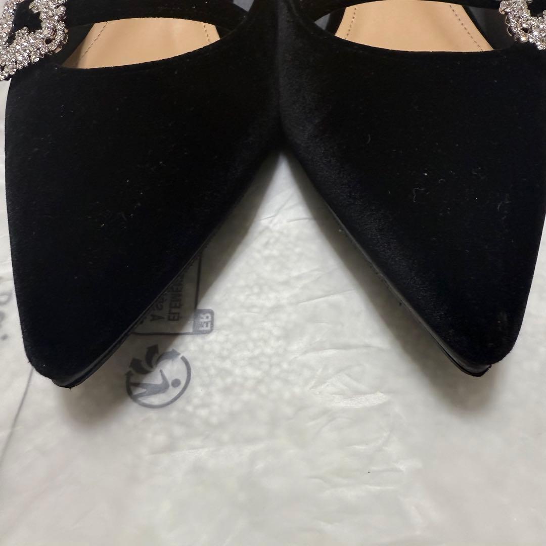 OHGAビジュー付きパンプス