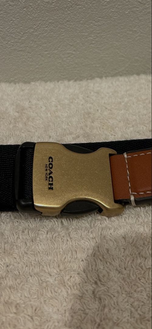 coach✖️ディズニー　限定品　ミッキー・ドナルド パッチ付きボディバッグ