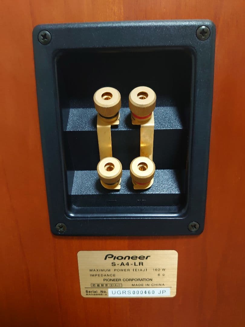 Pioneer パイオニア S-A4-LR ブックシェルフ スピーカー ペア