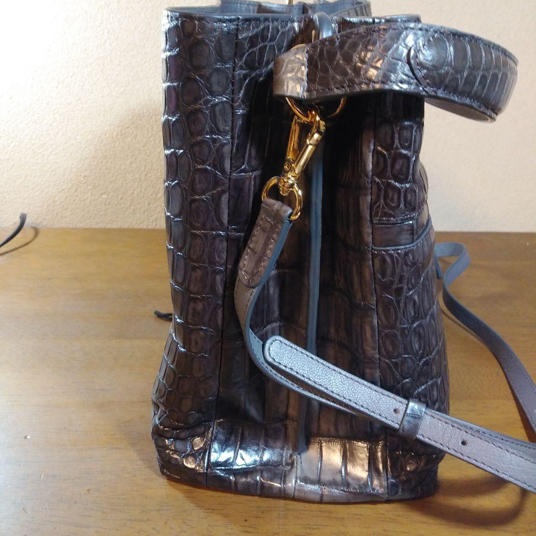 S*P様 Pelley Lusso クロコダイル 2wayバッグ