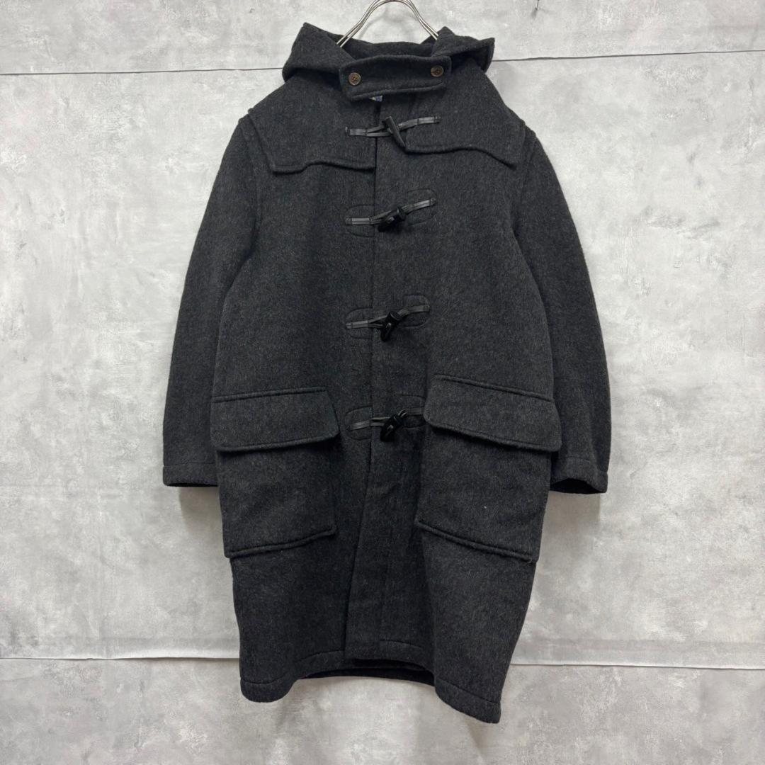 groverall england製　ダッフルコート ダークグレー N280