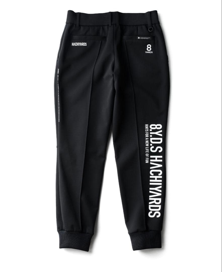 8YARDS Ribbed Joggers Black M 【完売品】