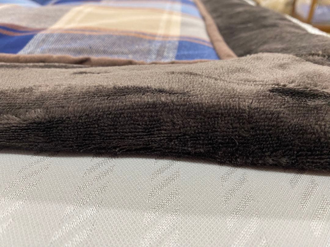 正方形・こたつ掛け布団・ロマンス・うす掛け・裏地ボアタイプ・約２００×２００㎝