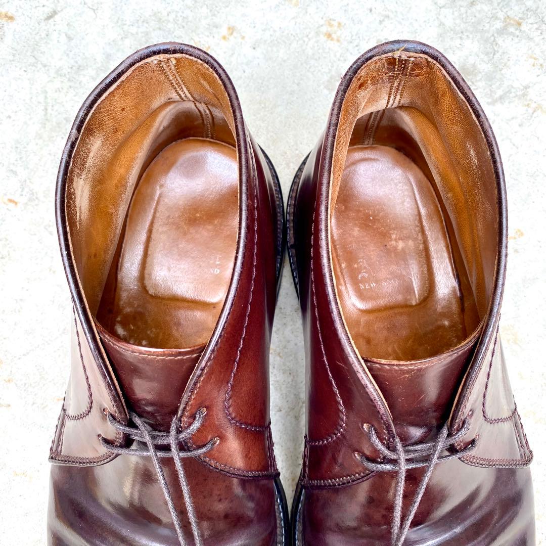 Alden1339★サイズ9D★コードバン★バーガンディ★チャッカブーツ