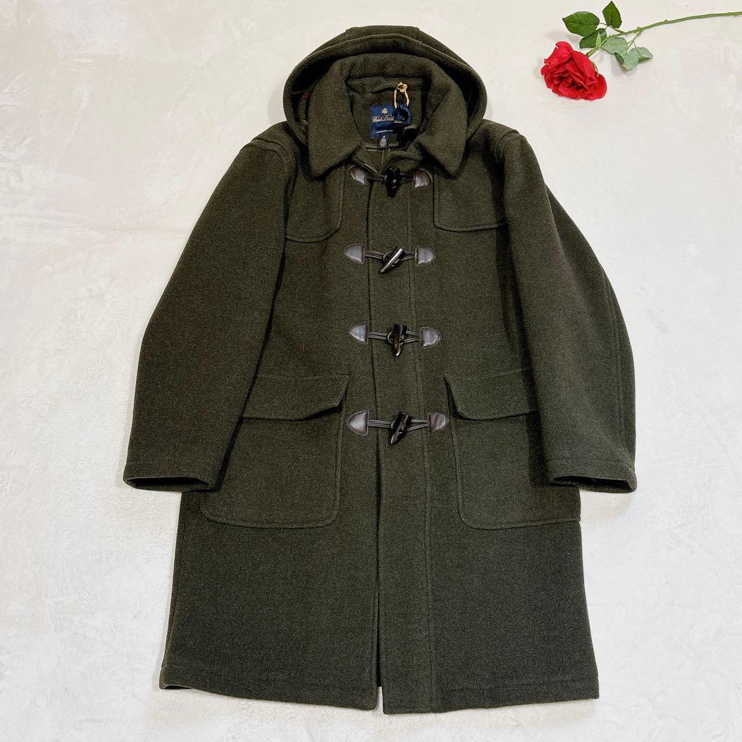 新品同様✨　ブルックスブラザーズ　ダッフルコート　グリーン　ウール