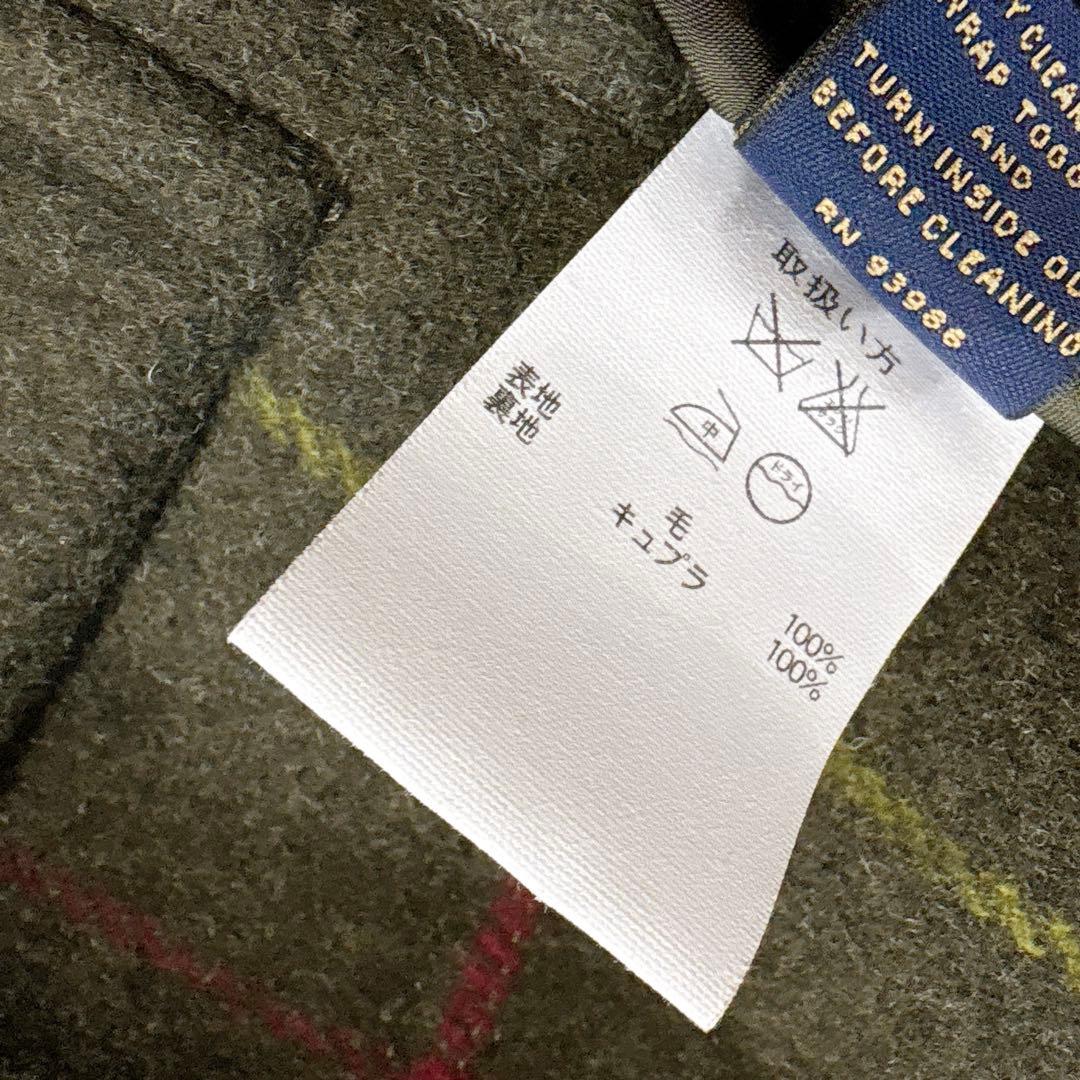 新品同様✨　ブルックスブラザーズ　ダッフルコート　グリーン　ウール