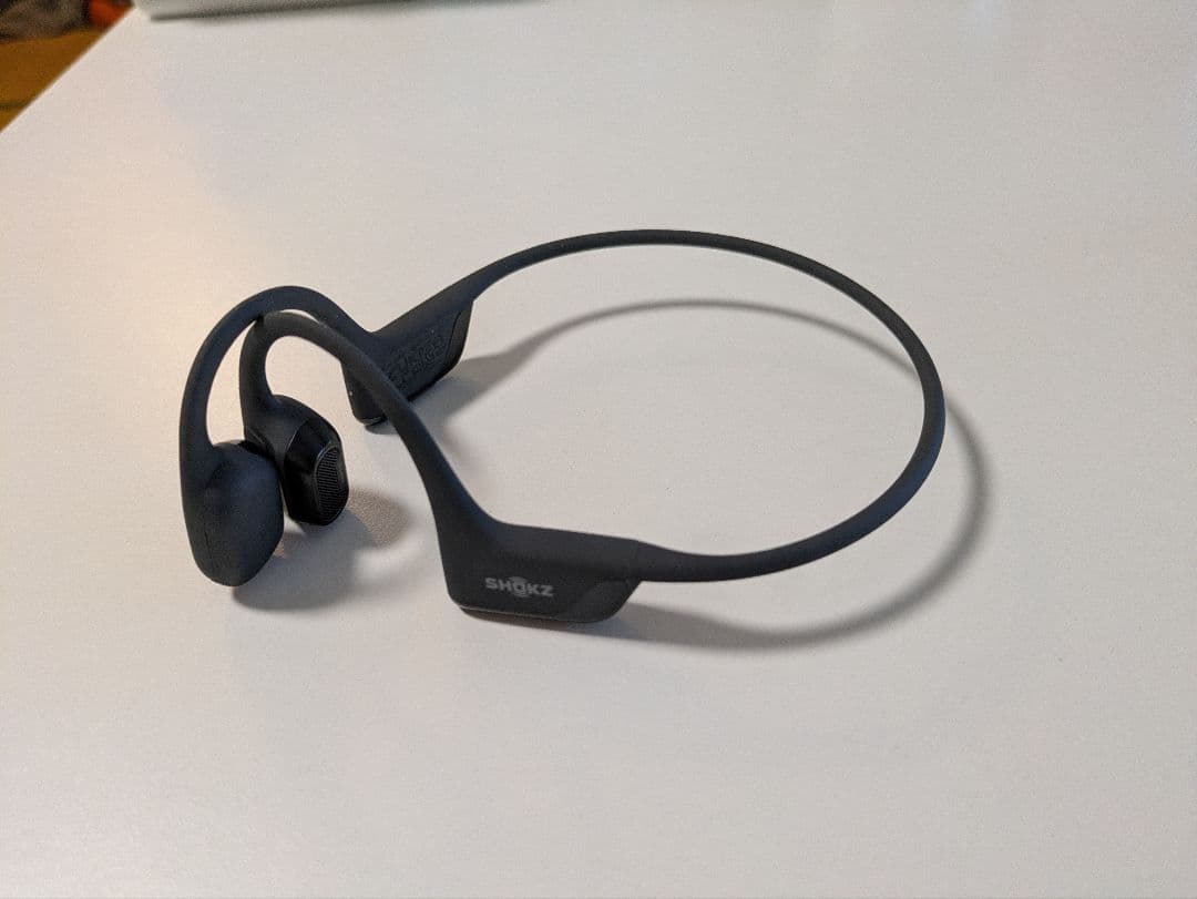 【ほぼ未使用】Shokz OpenRun Pro2骨伝導イヤホン ブラック