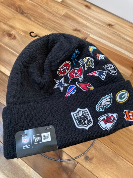 国内皆無　NFL 32チームニット帽