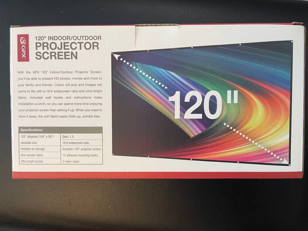 XGIMI MoGo 2 Pro プロジェクター （120inスクリーンセット）