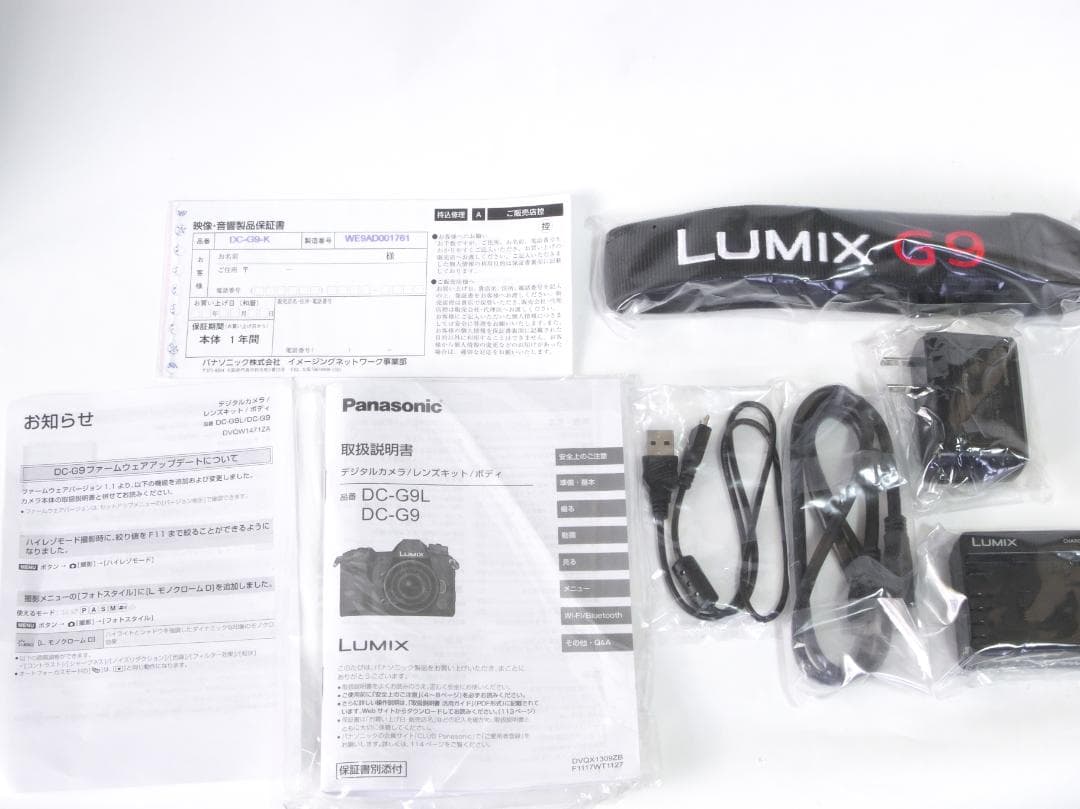 【美品】　LUMIX DC-G9　G9 PRO ボディ シャッター数　約830