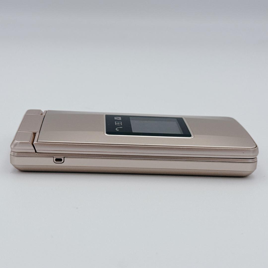 【ほぼ未使用】SHARP AQUOSケータイ4 A207SH ゴールド ガラホ