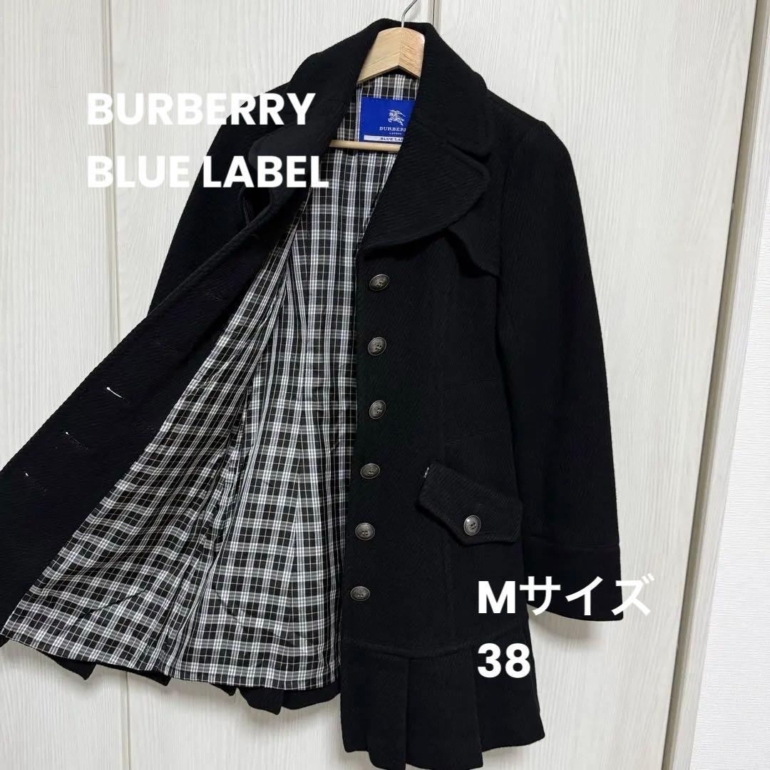 BURBERRY BLUE LABEL バーバリー ブルーレーベル ウールコート