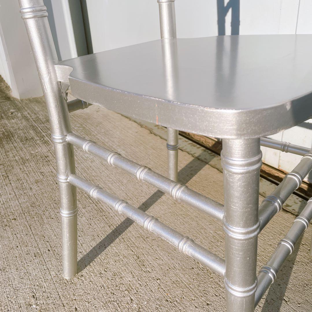 Flash Furniture フラッシュファニチャー キアバリチェア シルバー