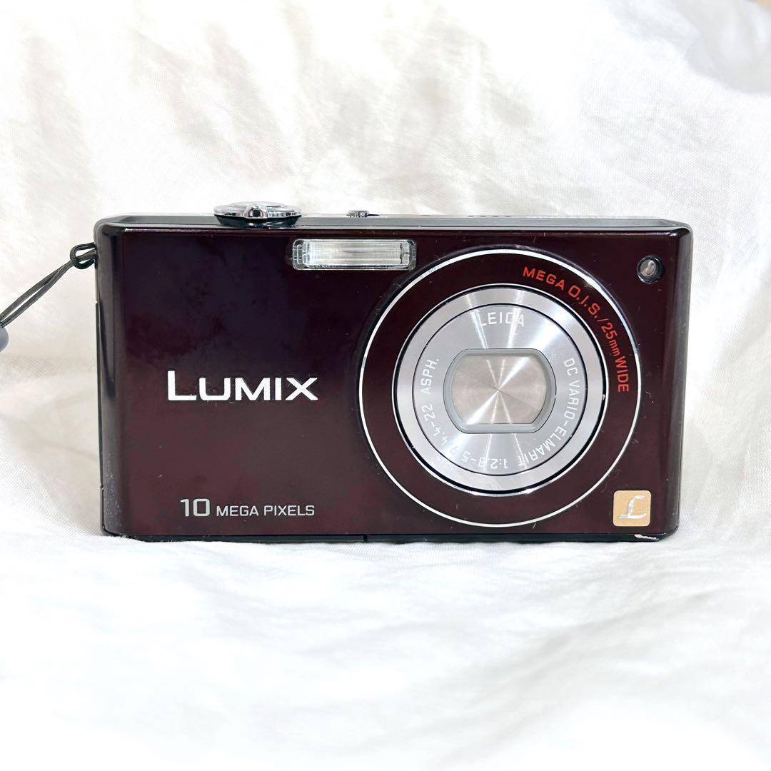 フルセット Panasonic DMC-FX37 LUMIX ショコラブラウン