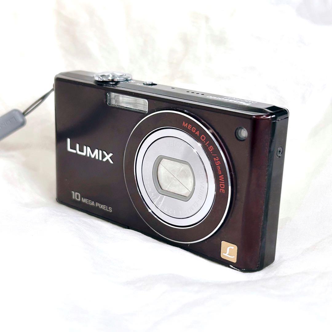 フルセット Panasonic DMC-FX37 LUMIX ショコラブラウン