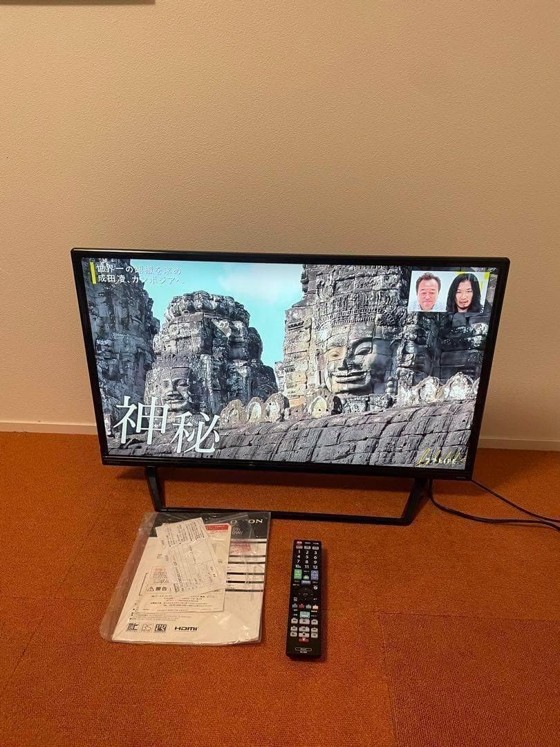 ORION 液晶テレビ 32V型 2022年製 裏番組外付けHDDで可