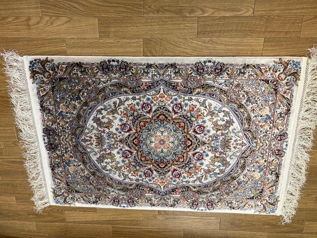モリヨシ ラグ 絨毯 QUM クム 60×90cm トルコ製