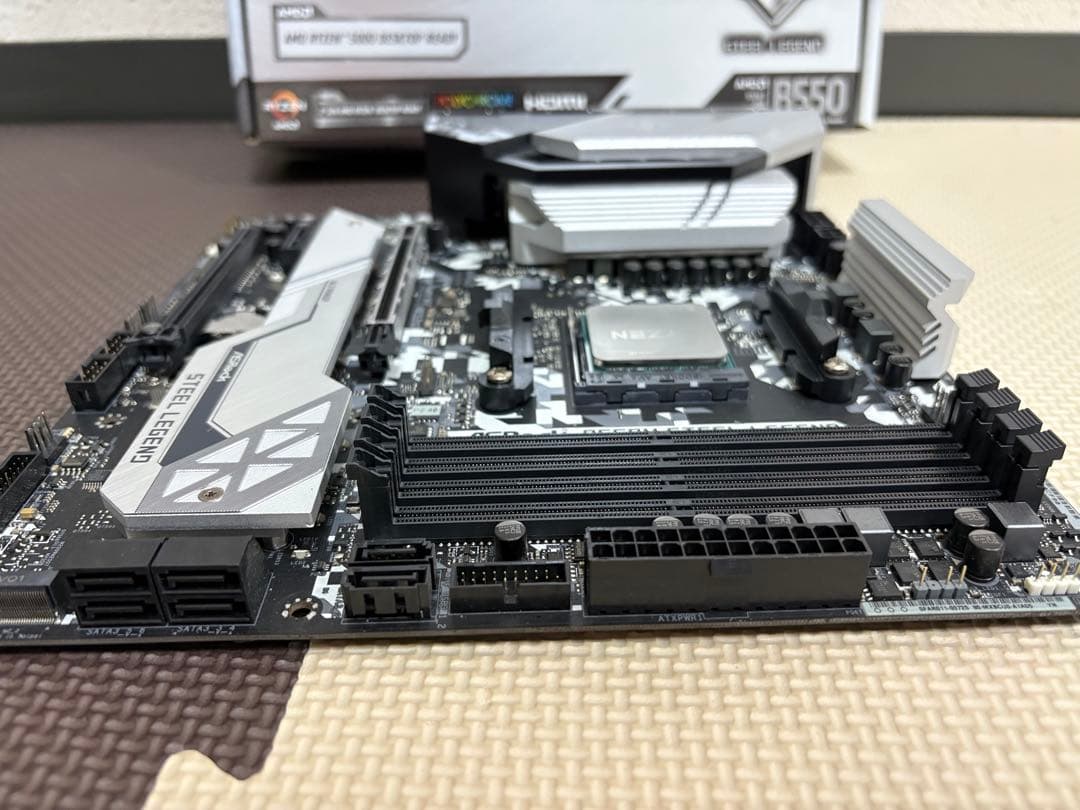 Ryzen 7 5700X3D,b550m steel legend おまけ付き